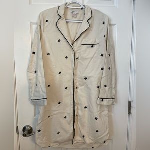 Madewell Bedtime Nightshirt in Cat Person